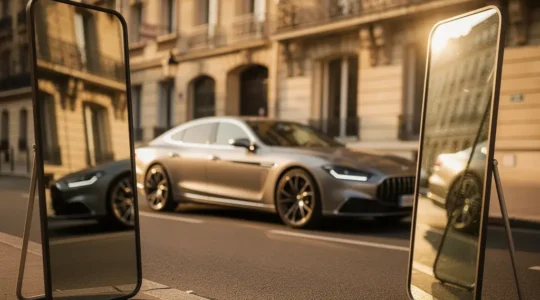 Comparaison visuelle entre la cote Argus et le prix de marché réel d'une voiture d'occasion en France