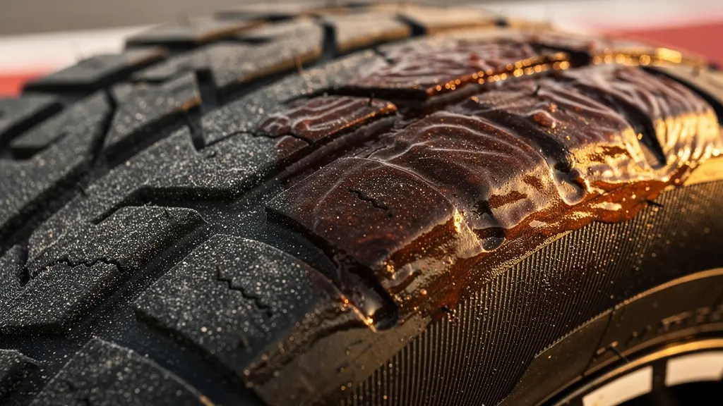 Visualisation thermique de la montée en température des pneus sur circuit